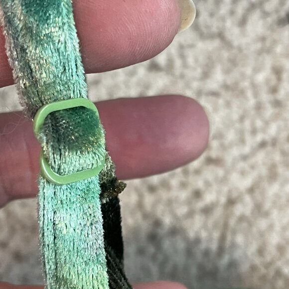 Vintage Y2K Express Tricot Velvet Slip Maxi Dress TieDye Fairy Boho Hippie Small - Picture 4 of 7